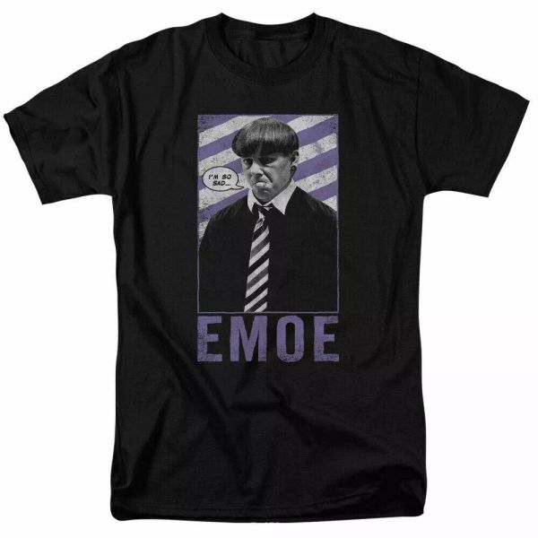 the three stooges emoe t shirt mens licensed moe larry curly comedy tee black, White;black
the three stooges emoe t shirt mens licensed moe larry curly comedy tee black, White;black