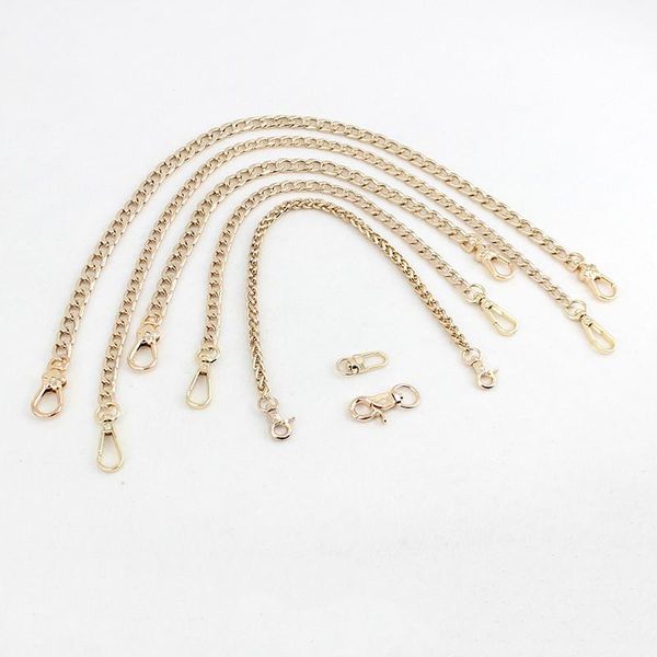 bag parts & accessories handbag single shoulder small square handle metal chain gold 40cm and 60cm, Black
bag parts & accessories handbag single shoulder small square handle metal chain gold 40cm and 60cm, Black