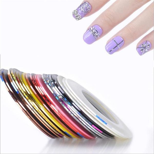 nail art kits 30 colors mixed glitter striping tape line diy manicure decoration tools sticker for woman lady
nail art kits 30 colors mixed glitter striping tape line diy manicure decoration tools sticker for woman lady
