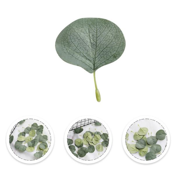 100pcs simulation eucalyptus leaves artificial green wreath decorative flowers & wreaths
100pcs simulation eucalyptus leaves artificial green wreath decorative flowers & wreaths