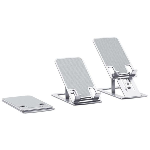 cell phone mounts & holders aluminum alloy ultra-thin adjustable deskholder tablet pc stands support accessories stand