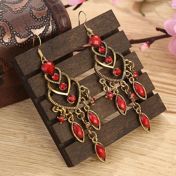 dangle & chandelier elegant vintage women's green crystal beads tassel earrings bollywood bohemia geometry gold alloy wedding hangers, Silver
dangle & chandelier elegant vintage women's green crystal beads tassel earrings bollywood bohemia geometry gold alloy wedding hangers, Silver