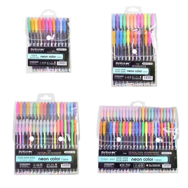 12/24/36/48 colors gel pens set pastel neon metallic coloring manga glitter drawing school pe for art flash highlighter pen r8l2
12/24/36/48 colors gel pens set pastel neon metallic coloring manga glitter drawing school pe for art flash highlighter pen r8l2