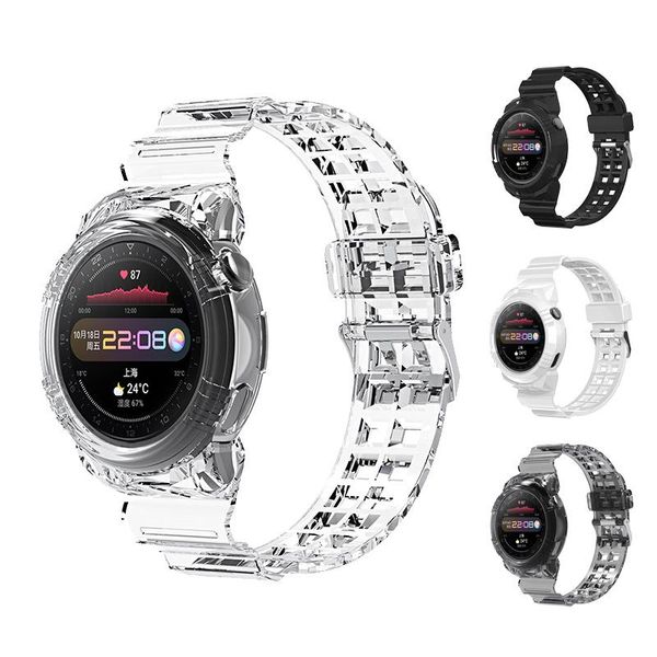 watch bands transparent strap case for huawei 3 pro glacier integrated sports adjustable fashion, Black;brown
watch bands transparent strap case for huawei 3 pro glacier integrated sports adjustable fashion, Black;brown