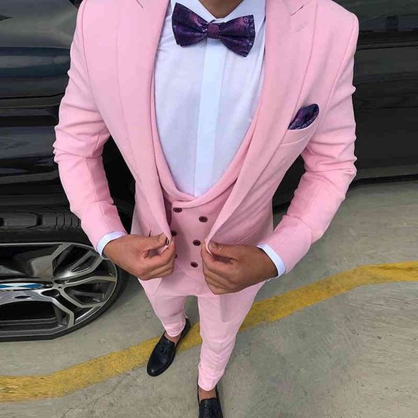 men's suits & blazers pink prom men slim fit 3 pieces groom tuxedo for wedding party peaked lapel casual male fashion jacket waistcaot, White;black
men's suits & blazers pink prom men slim fit 3 pieces groom tuxedo for wedding party peaked lapel casual male fashion jacket waistcaot, White;black