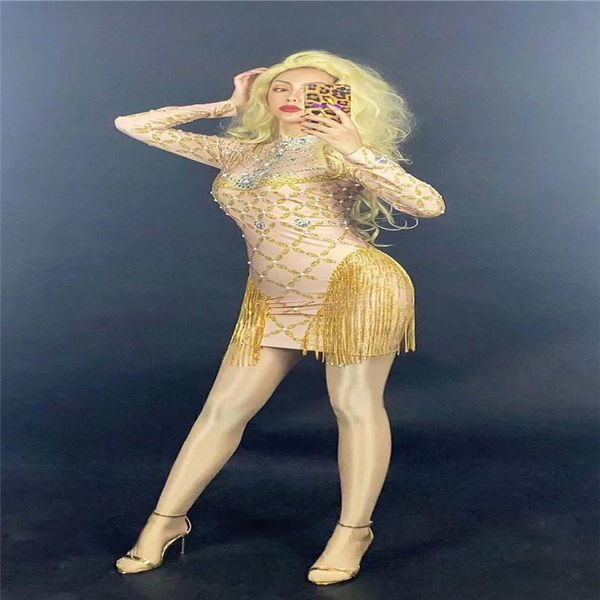 party decoration h49 pole dance mesh elastic stretched drill chain diamond costume female show club long sleeve tassels ballroom wear
party decoration h49 pole dance mesh elastic stretched drill chain diamond costume female show club long sleeve tassels ballroom wear