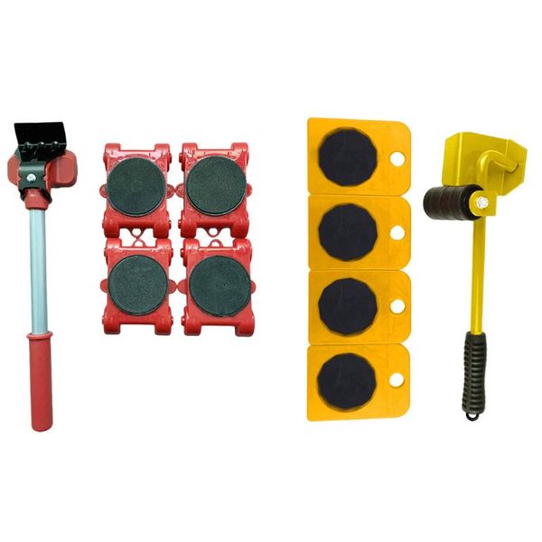 professional hand tool sets 200kg max load roller bar furniture mover transport lifter heavy stuffs moving 4 wheeled 5pcs device
professional hand tool sets 200kg max load roller bar furniture mover transport lifter heavy stuffs moving 4 wheeled 5pcs device