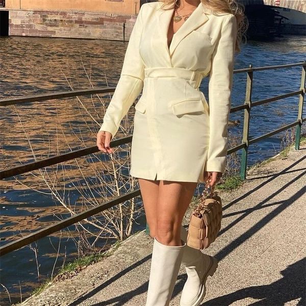 casual dresses mesttraf women 2021 fashion office wear mini suit dress vintage long sleeve pockets female, Black;gray
casual dresses mesttraf women 2021 fashion office wear mini suit dress vintage long sleeve pockets female, Black;gray