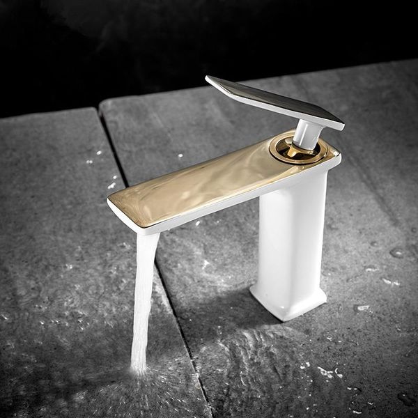 tuqiu bathroom faucet gold white basin cold and brass black water mixer sink tap single handle faucets
tuqiu bathroom faucet gold white basin cold and brass black water mixer sink tap single handle faucets