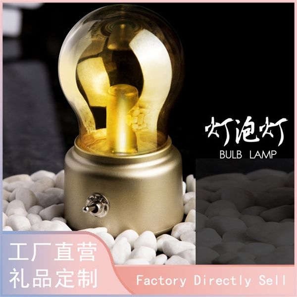 creative bulb bedroom bedside decoration led small table simple usb charging night lamp
creative bulb bedroom bedside decoration led small table simple usb charging night lamp