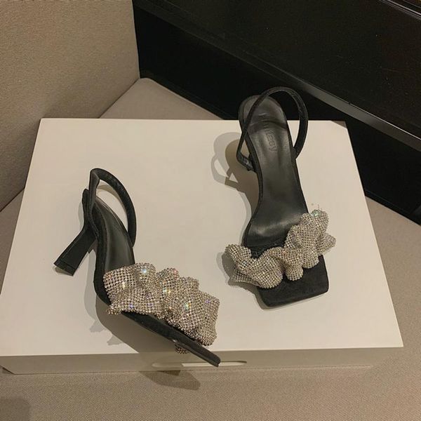 dress shoes sandalias de las mujeres verano 2021 fashion square toe high heels sandals women rhinestone party chaussure femme, Black
dress shoes sandalias de las mujeres verano 2021 fashion square toe high heels sandals women rhinestone party chaussure femme, Black