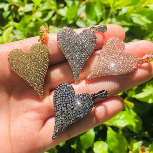 charms 5pcs heart pendant for woman jewelry making cubic zirconia pave gold plated keychain bracelet necklace bangle accessory, Bronze;silver
charms 5pcs heart pendant for woman jewelry making cubic zirconia pave gold plated keychain bracelet necklace bangle accessory, Bronze;silver