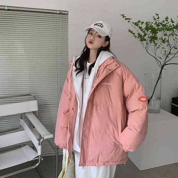 korean down cotton padded clothes women's 2021 new short loose thickened bread, Black
korean down cotton padded clothes women's 2021 new short loose thickened bread, Black