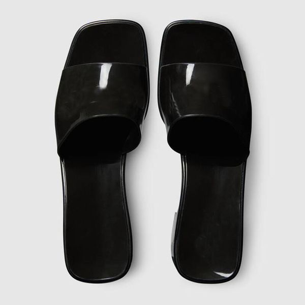 fashion wear-resistant rain proof summer women's thick heel slippers candy multicolor girls bathroom beach slide 35-41, Black
fashion wear-resistant rain proof summer women's thick heel slippers candy multicolor girls bathroom beach slide 35-41, Black