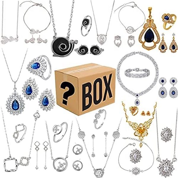 dfe8 surprise lucky box, mystery box jewelry set mysterious random products, have the opportunity to open such4326
