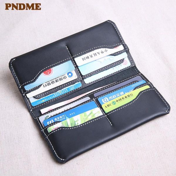 wallets pndme vintage genuine leather large-capacity multi-card holder men's women's wallet natural phone purse, Red;black
wallets pndme vintage genuine leather large-capacity multi-card holder men's women's wallet natural phone purse, Red;black