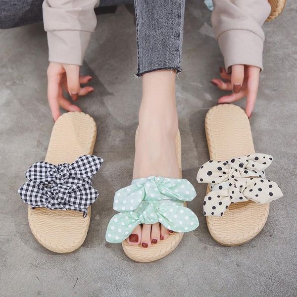 slippers 2021 summer women shoes woman fashion polka dot flock flip-flops bow knot beach casual flat slides plus size 43, Black
slippers 2021 summer women shoes woman fashion polka dot flock flip-flops bow knot beach casual flat slides plus size 43, Black