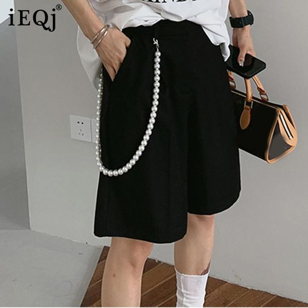 women's shorts ieqj women black casual all-match big size thin wide leg high waist loose fashion tide spring summer 2021 3f1223, White;black
women's shorts ieqj women black casual all-match big size thin wide leg high waist loose fashion tide spring summer 2021 3f1223, White;black