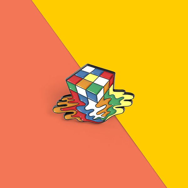 creative ins trendy funny brooches cartoon dissolve the six-color cube enamel pins alloy brooch for girls denim shirt badge jewelry christma, Gray
creative ins trendy funny brooches cartoon dissolve the six-color cube enamel pins alloy brooch for girls denim shirt badge jewelry christma, Gray