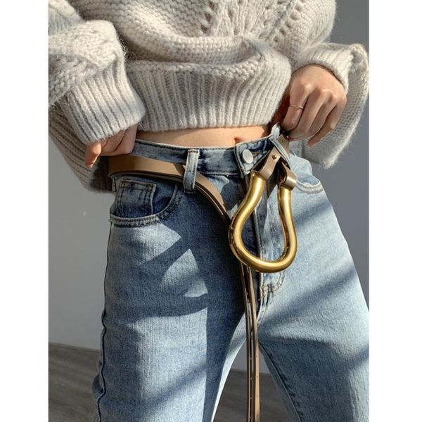 retro soft metal buckle pu leather thin long belts womens double layer waistbands waist slim classic belt strap streetwear 2021, Black;brown
retro soft metal buckle pu leather thin long belts womens double layer waistbands waist slim classic belt strap streetwear 2021, Black;brown