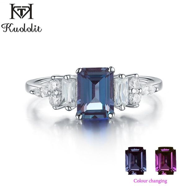 cluster rings kuololit 1.2ct alexandrite gemstone ring for women solid 925 sterling silver emerald cut lab grown stone engagement 10#, Golden;silver
cluster rings kuololit 1.2ct alexandrite gemstone ring for women solid 925 sterling silver emerald cut lab grown stone engagement 10#, Golden;silver