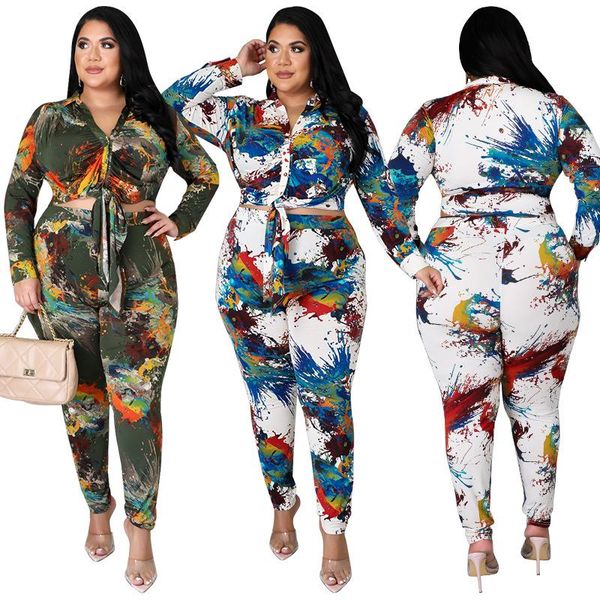 plus size tracksuits 2 piece sets womens outfits long sleeve v-neck + pants jogging femme 4xl 5xl flower printed two suits, Black
plus size tracksuits 2 piece sets womens outfits long sleeve v-neck + pants jogging femme 4xl 5xl flower printed two suits, Black