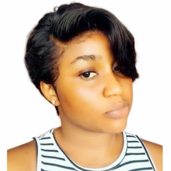 short straight bob human hair wig with bangs side part machine lace front wig for women ombre black colored brazilian, Black;brown
short straight bob human hair wig with bangs side part machine lace front wig for women ombre black colored brazilian, Black;brown