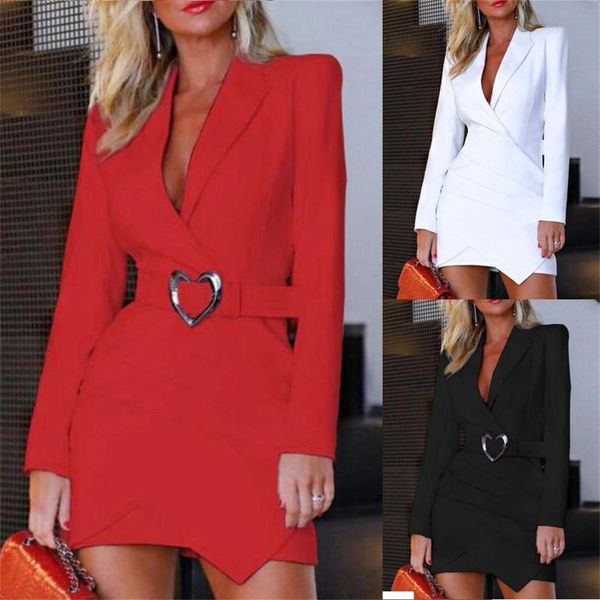 casual dresses business dress fashion women solid color turn down neck ladies long sleeve asymmetrical work formal clothing, Black;gray
casual dresses business dress fashion women solid color turn down neck ladies long sleeve asymmetrical work formal clothing, Black;gray
