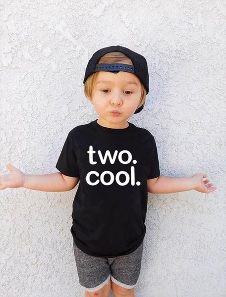 two cool print kids funny toddler boys girls short sleeve 2nd birthday t shirt fashion children casual o neck, Blue
two cool print kids funny toddler boys girls short sleeve 2nd birthday t shirt fashion children casual o neck, Blue