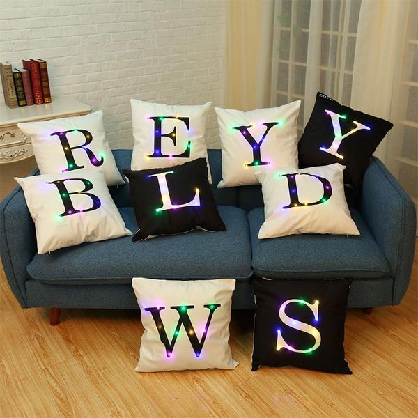 cushion/decorative pillow cushion cover led lighting pillows english letter home sofa pillowcase living room decoration
cushion/decorative pillow cushion cover led lighting pillows english letter home sofa pillowcase living room decoration