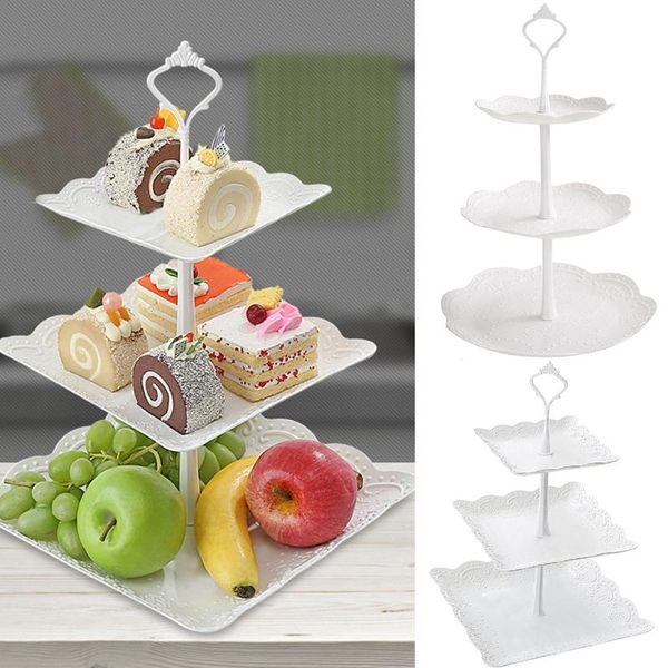 dishes & plates 3 tier plastic cake stand afternoon tea wedding party tableware bakeware shop three layer rack
dishes & plates 3 tier plastic cake stand afternoon tea wedding party tableware bakeware shop three layer rack