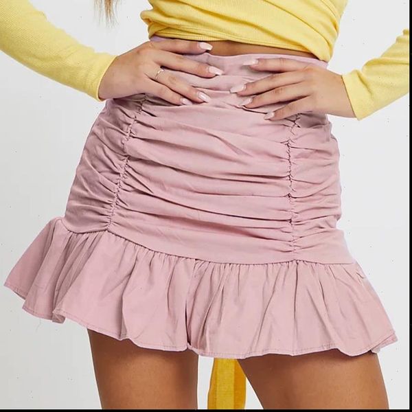 solid pink ruffles mermaid women skirt mini high waist hip zipper sweet streetwear girls spring summer fashion mujer faldas, Black
solid pink ruffles mermaid women skirt mini high waist hip zipper sweet streetwear girls spring summer fashion mujer faldas, Black