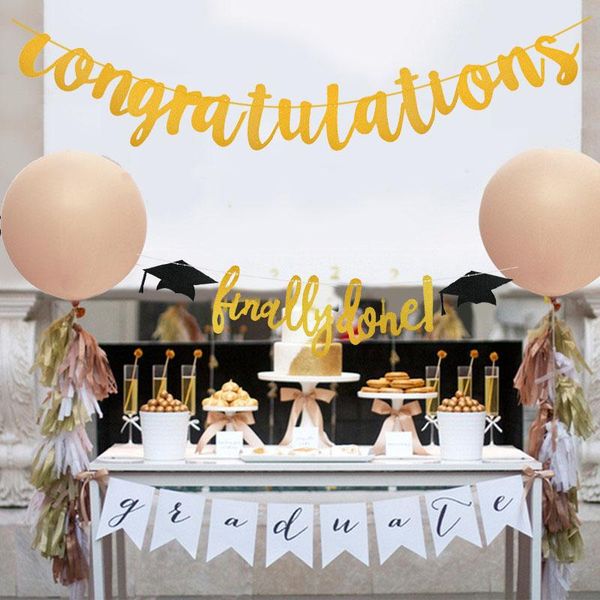 party decoration graduation decor banner bunting bachelor cap hanging glitter paper garland for school 2021 grad suplies
party decoration graduation decor banner bunting bachelor cap hanging glitter paper garland for school 2021 grad suplies
