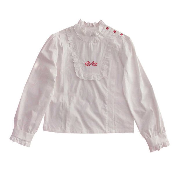 women's knits & tees japan fashion lolita kawaii women blouses 2021 long sleeve vintage doll shirts girls white cute bunny ruffle
women's knits & tees japan fashion lolita kawaii women blouses 2021 long sleeve vintage doll shirts girls white cute bunny ruffle