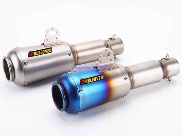 motorcycle exhaust system phuleoveo universal length 360mm inlet 51mm motorbike muffler modified pipe mufflers 36-51mm adapter
motorcycle exhaust system phuleoveo universal length 360mm inlet 51mm motorbike muffler modified pipe mufflers 36-51mm adapter