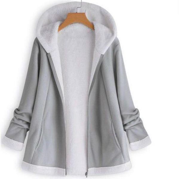 women's down & parkas casual fluffy coat women autumn winter solid color long sleeve zipper button cute warm hooded plus size outwear f, Black
women's down & parkas casual fluffy coat women autumn winter solid color long sleeve zipper button cute warm hooded plus size outwear f, Black