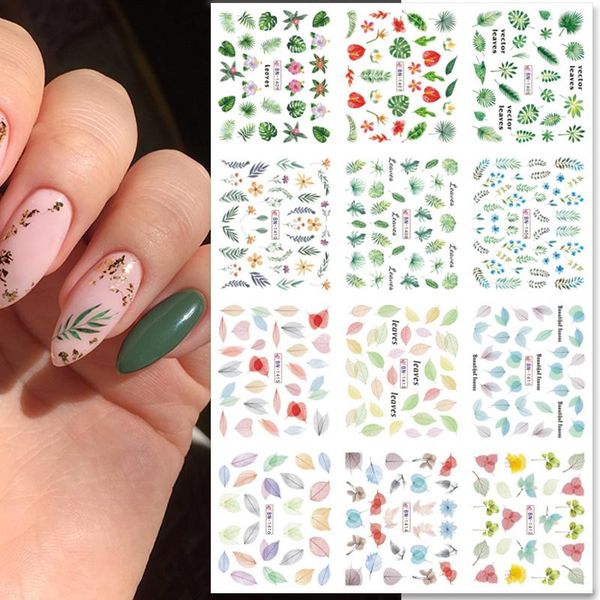 stickers & decals 12pcs/set water transfer nail sticker flower leaf summer spring series for nails love heart, Black
stickers & decals 12pcs/set water transfer nail sticker flower leaf summer spring series for nails love heart, Black