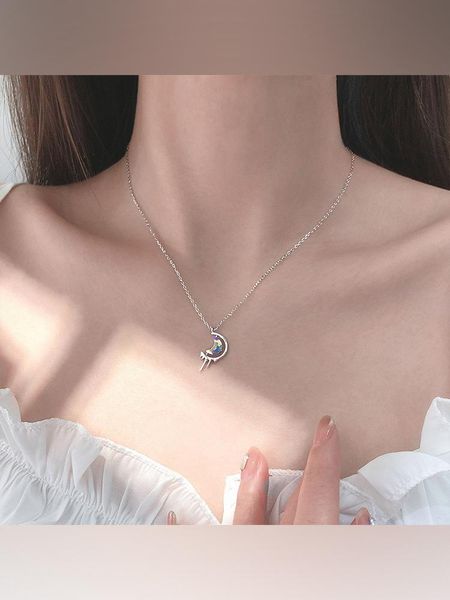 chains fine jewelry 925 sterling silver moon crystal necklace for woman luxury collar de mujer moonstone choker diamond chain
chains fine jewelry 925 sterling silver moon crystal necklace for woman luxury collar de mujer moonstone choker diamond chain