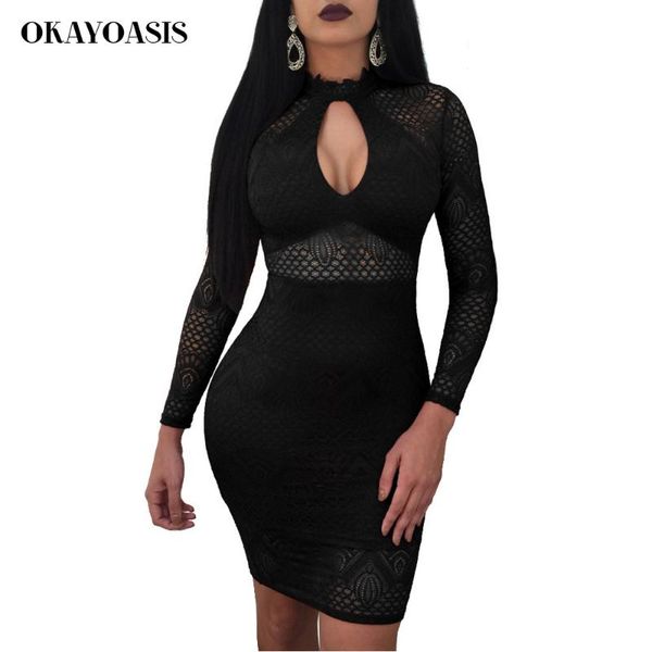 casual dresses autumn elegant women lace floral dress cut out high neck sheath party female club bodycon ladies black, Black;gray
casual dresses autumn elegant women lace floral dress cut out high neck sheath party female club bodycon ladies black, Black;gray