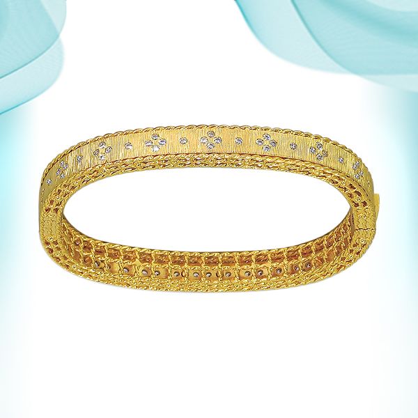 women trendy wide circle bangles jewelry copper gold-plated pattern charm bracelets hand accessory fashion designer birthday gifts for girlf, Black
women trendy wide circle bangles jewelry copper gold-plated pattern charm bracelets hand accessory fashion designer birthday gifts for girlf, Black