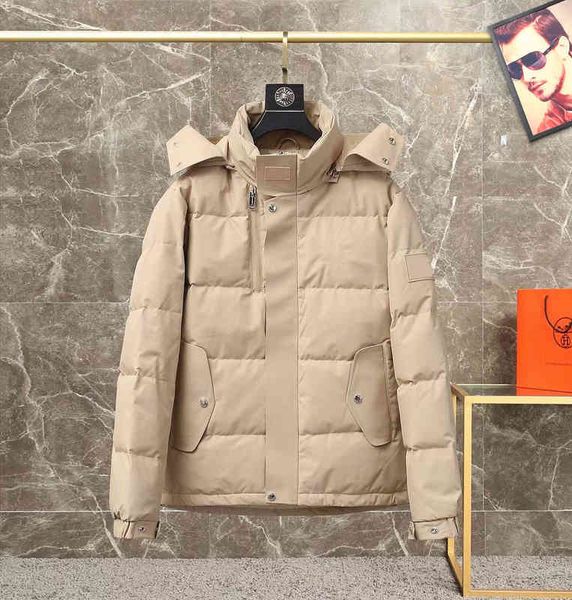 winter duck down hooded warm keeps out the cold and windproof cotton et, Black;white
winter duck down hooded warm keeps out the cold and windproof cotton et, Black;white