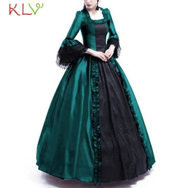 casual dresses gothic dress women lace vintage long ball gown green red elegant sleeve winter evening party vestidos 19nov, Black;gray
casual dresses gothic dress women lace vintage long ball gown green red elegant sleeve winter evening party vestidos 19nov, Black;gray