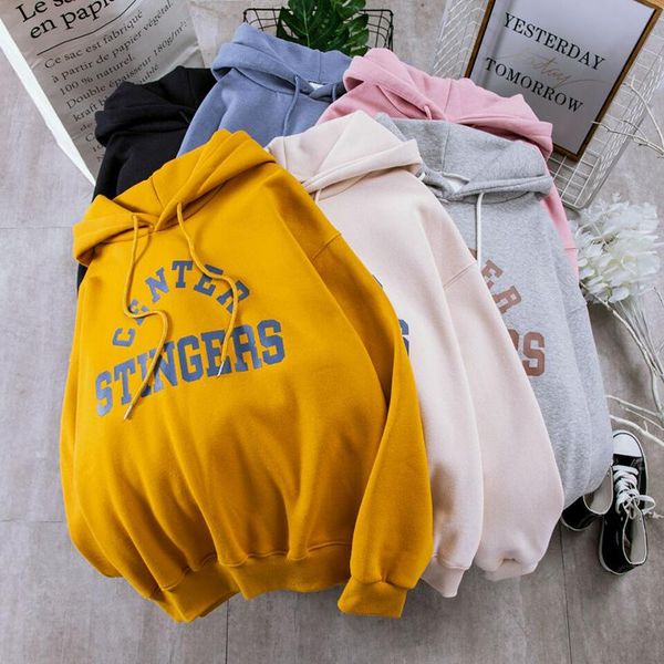 hoodies women large size leisure letter printed long sleeve hooded womens pullover soft cotton korean style ladies sweatshirts women's, Black
hoodies women large size leisure letter printed long sleeve hooded womens pullover soft cotton korean style ladies sweatshirts women's, Black