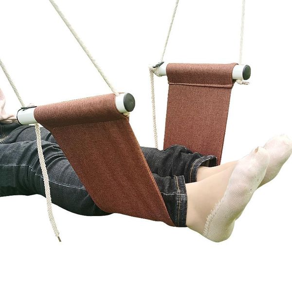 creative simple foot hammock lazy casual desk rest put feet swing footrest camp furniture
creative simple foot hammock lazy casual desk rest put feet swing footrest camp furniture