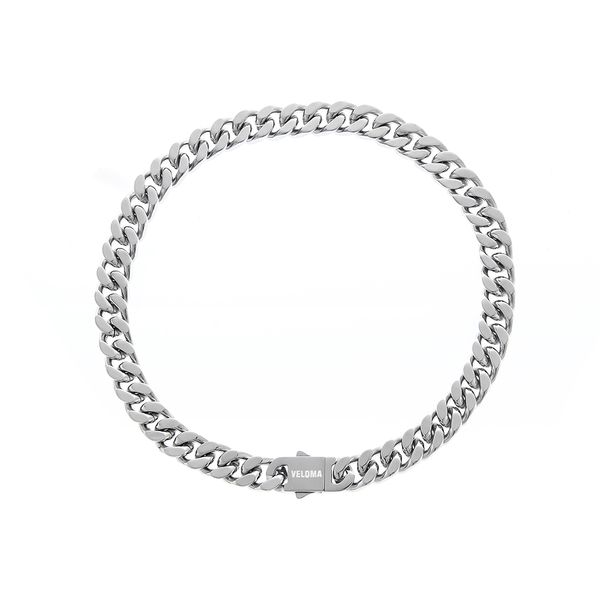 european and american cuban necklace thick metal cold hip hop trend cool titanium steel accessories male, Silver
european and american cuban necklace thick metal cold hip hop trend cool titanium steel accessories male, Silver