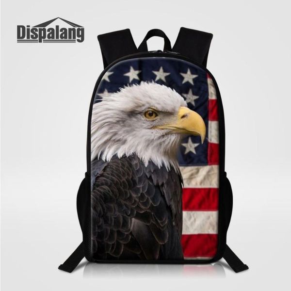 backpack american bald eagle vulture printing shoulder students book bags kids school teenager schoolbags 16-inch back pack
backpack american bald eagle vulture printing shoulder students book bags kids school teenager schoolbags 16-inch back pack