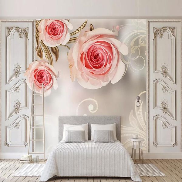 wallpapers custom po wallpaper 3d rose flowers murals living room bedroom self-adhesive waterproof canvas easy installation wall papers
wallpapers custom po wallpaper 3d rose flowers murals living room bedroom self-adhesive waterproof canvas easy installation wall papers