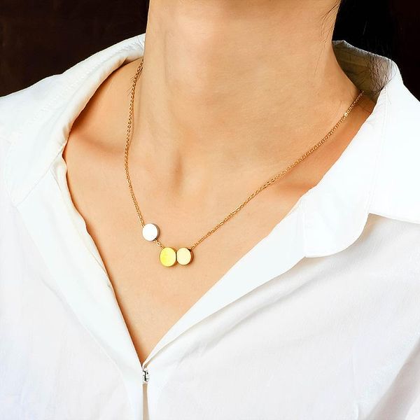 baoyan heart necklace three color round square waterdrop geometry stainless steel jewelry anniversary gift for women pendant necklaces, Silver
baoyan heart necklace three color round square waterdrop geometry stainless steel jewelry anniversary gift for women pendant necklaces, Silver