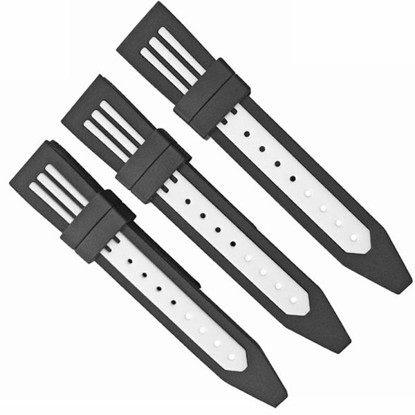 watch bands silicone strap 22mm flat head fashion black and white color, Black;brown
watch bands silicone strap 22mm flat head fashion black and white color, Black;brown