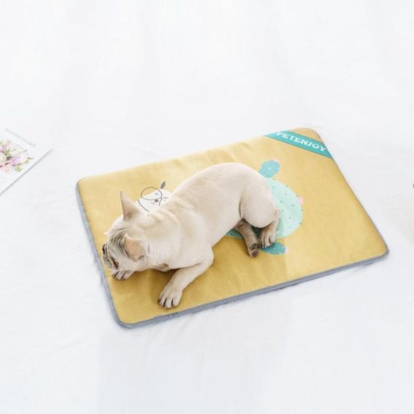 dog sleeping pad printed soft summer cooling mat cushion for large cats fq-ing kennels & pens
dog sleeping pad printed soft summer cooling mat cushion for large cats fq-ing kennels & pens